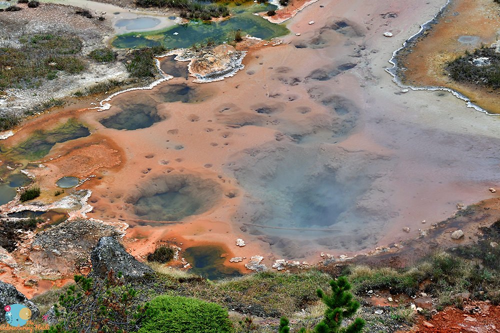 Of Geysers & Waterfalls – Day 4: Artist Point, Norris Geyser Basin, Artists’ Paint Pots, Monument Geyser Basin, and Firehole Lake Drive