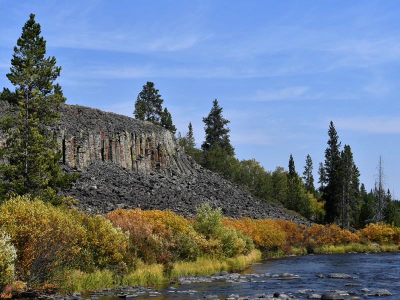 Caldera Tales – Day 2:  Osprey Falls, Mammoth Hot Springs, & Artists&nbsp;Paintpots