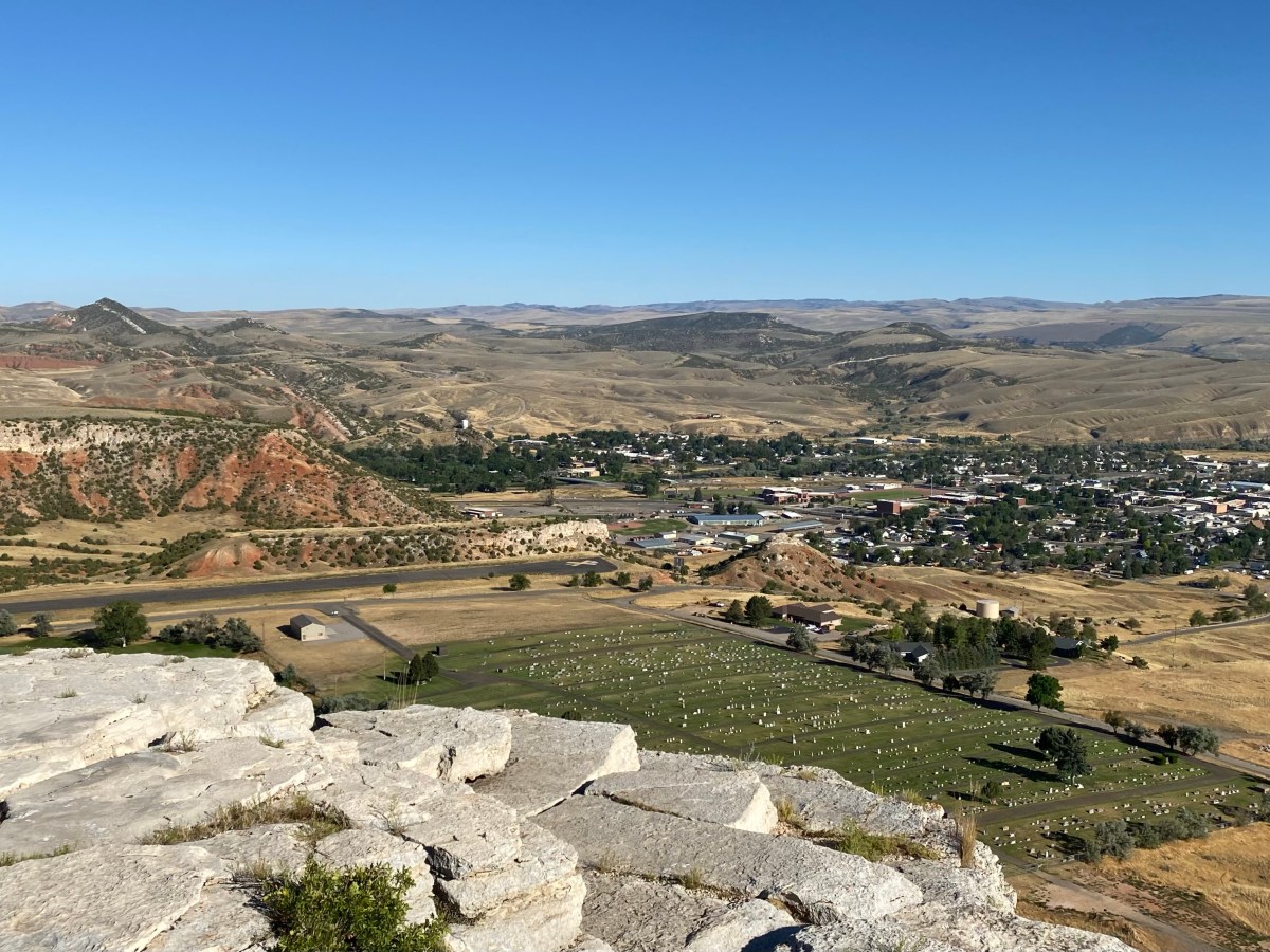 Wyoming Hiked:  Roundtop Mountain and T Hill in&nbsp;Thermopolis